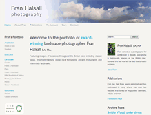 Tablet Screenshot of fran-halsall.co.uk